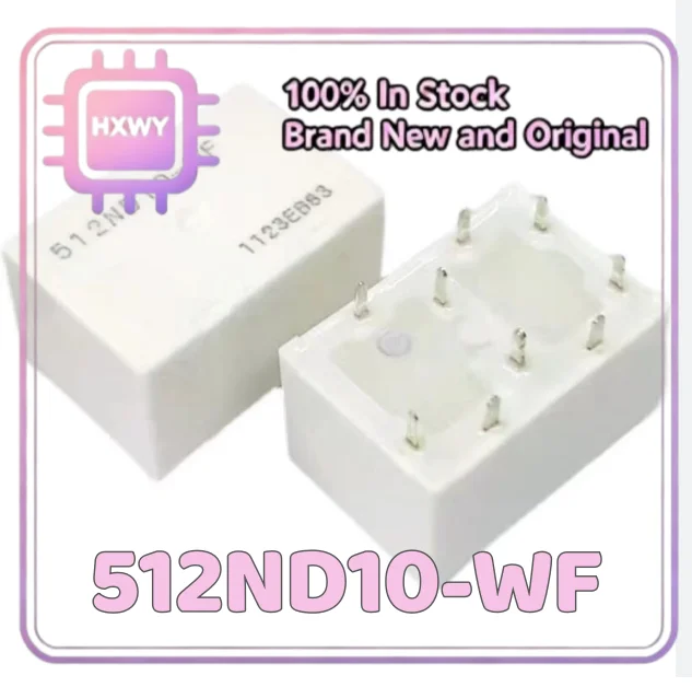 (2/10 Pieces) 512ND10-WF 512ND10 DIP Relay Factory Wholesale Cheap IC Chip Fast Shipping