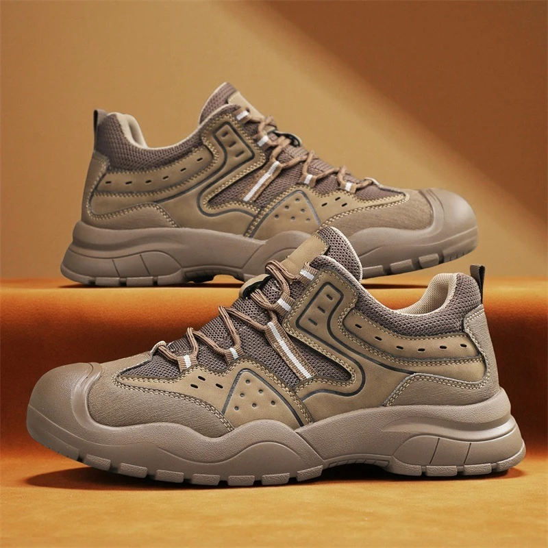 

2025 New Cool Hiking Shoes Men Outdoor Mens Walking Shoes Professional Men Sneakers Trekking Mens Walking Trainers