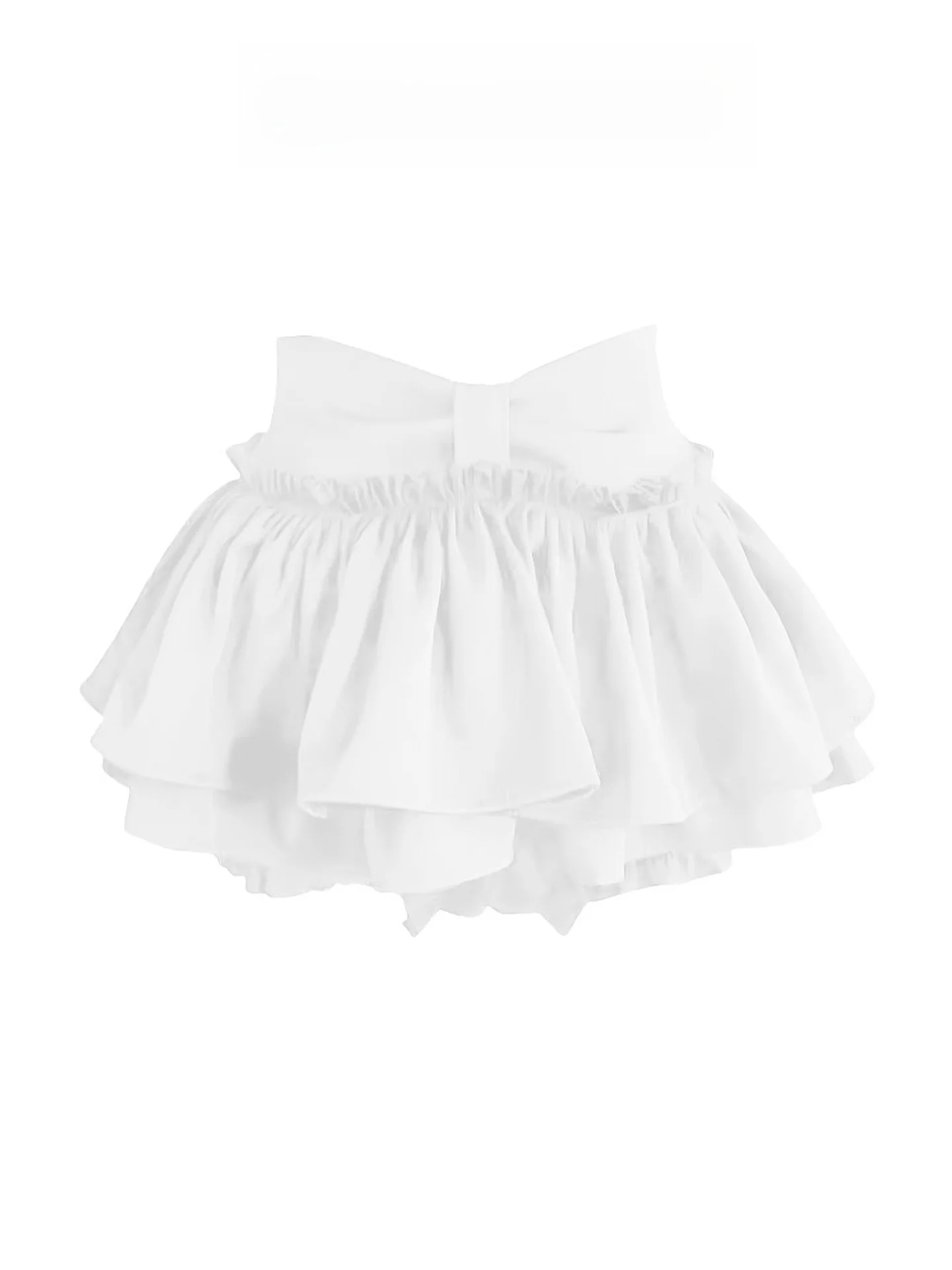 กระโปรงบัลเล่ต์สีแดงพองๆ สำหรับผู้หญิง ฤดูใบไม้ร่วง ใหม่ สไตล์หวานซ่อนเปรี้ยว ดีไซน์เรียบหรู กระโปรงทรงเค้ก ทรงเอไลน์ กระโปรงสั้น