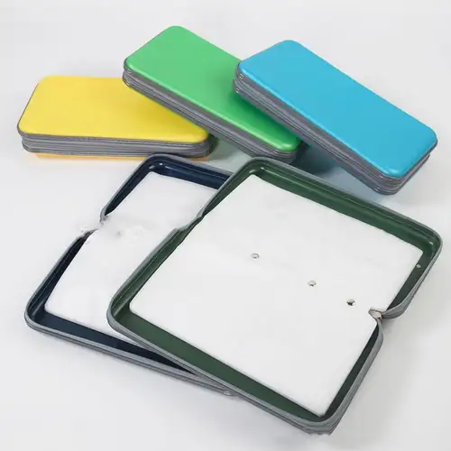 Media Storage Box 80 Capacity CD Case Holder Hard Plastic Storage DVD Case Zipper Portable CD Case Wallet CD/DVD Album - Image 2
