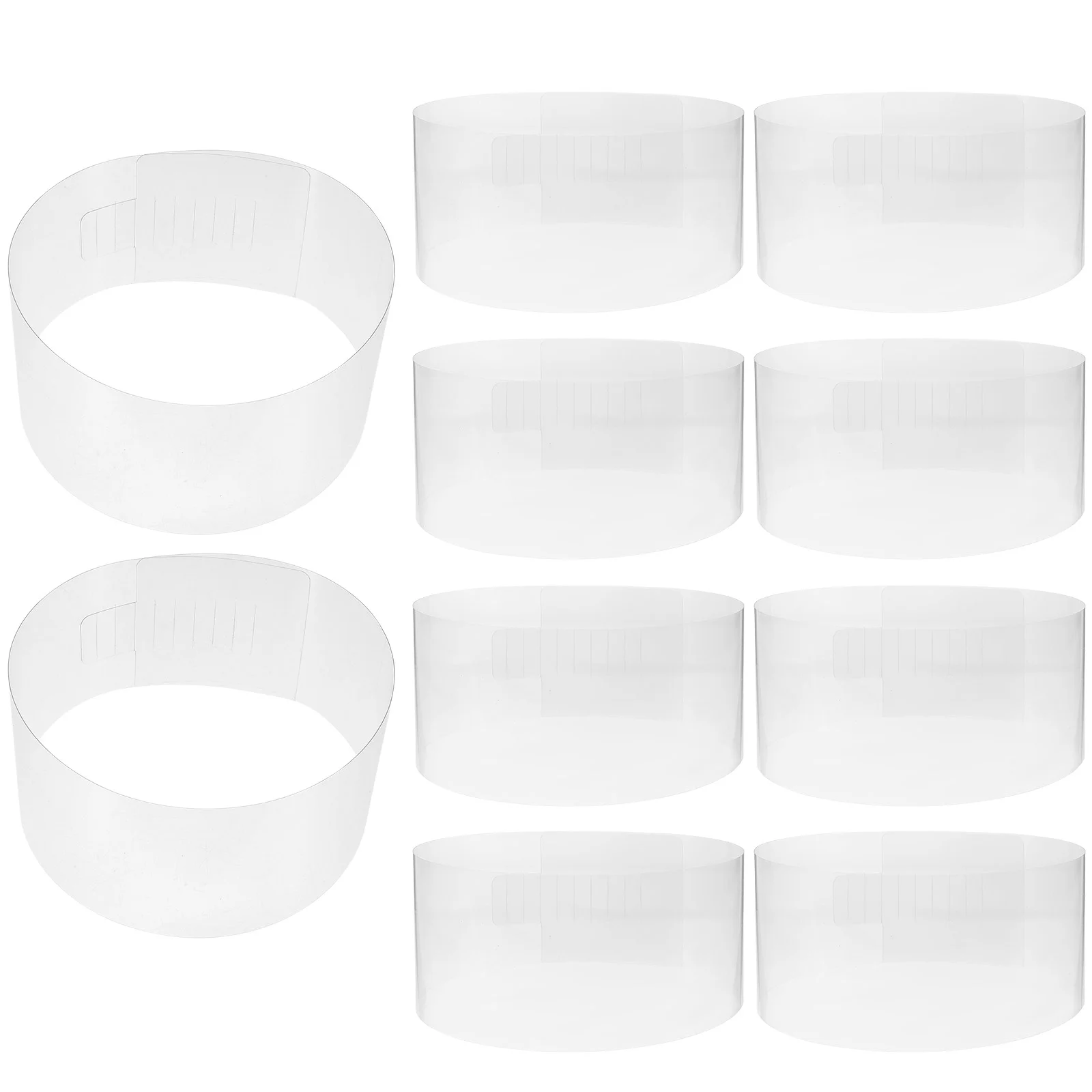 10 Pcs Hat Stock Lining Support Supporting Stand Inner Cap Rack Stretcher Hats Holders Plastic Accessories Filling