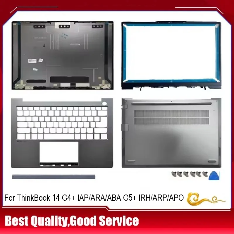 NEW Gray case For ThinkBook 14 G4+ IAP/ARA/ABA G5+ IRH/ARP/APO LCD Back Cover /LCD Bezel /Upper cover /Bottom Case /Hinge cover