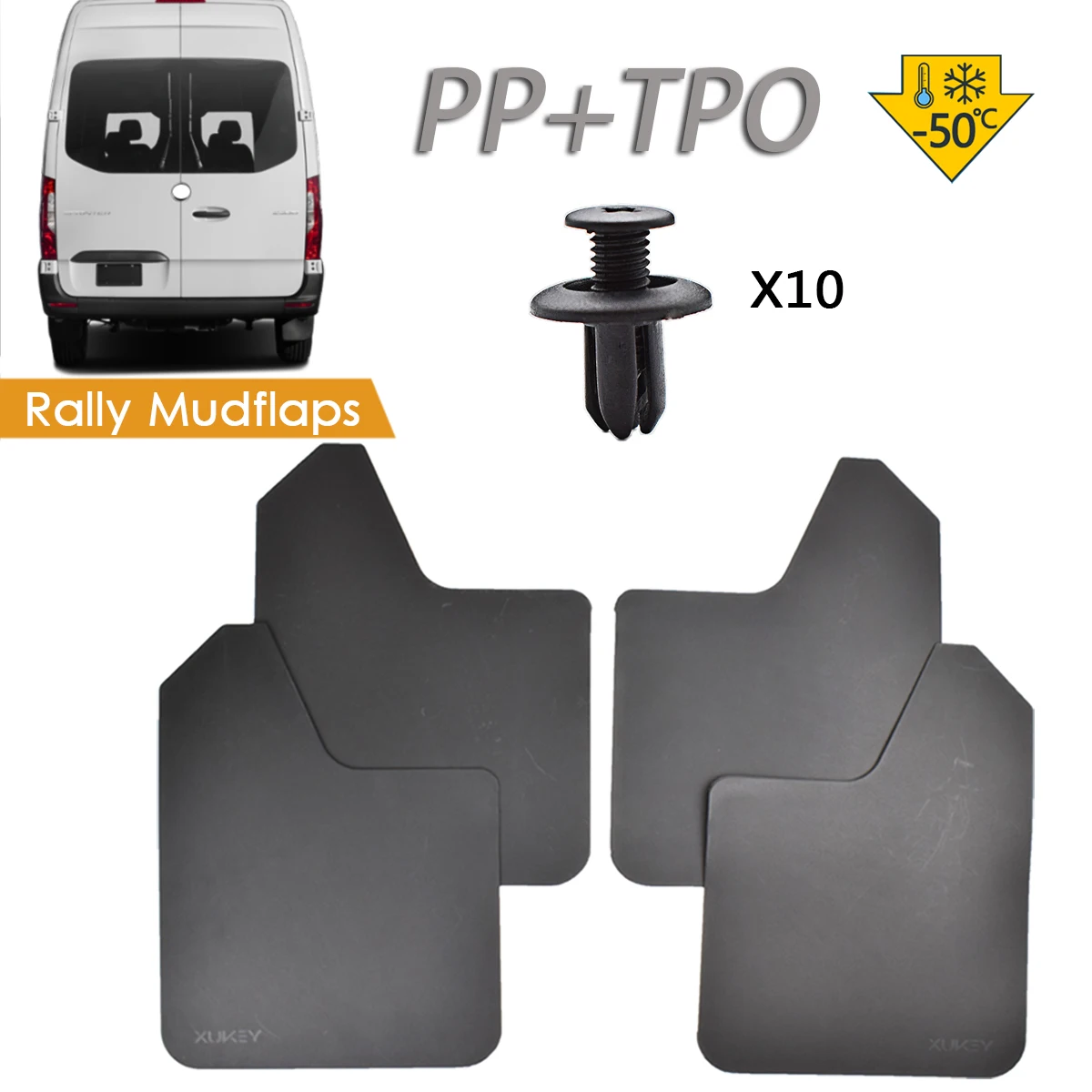 For Mercedes Benz Vito W638 W639 W447 Viano V-Class A45 AMG Sprinter W901 W902 Rally Mud Flaps Mudflaps Splash Guards Mudguards
