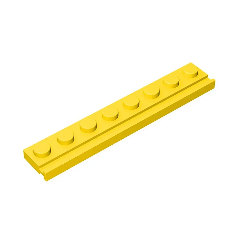 Gobricks 1 Pcs MOC 1 x 8 with Door Rail Bricks Compatible With 4510 Model Building Blocks Parts Kids DIY Assembly Toys Gifts