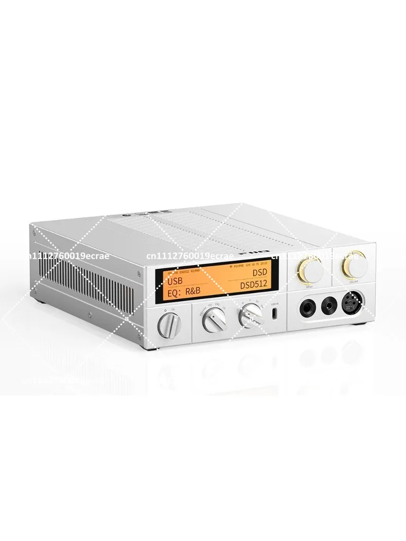 

Desktop DAC AMP Headphone Amplifier Hi-Res Audio AK4191 Dual AK4499EX 31-Band PEQ MQA DSD512 PCM768 Remote Control