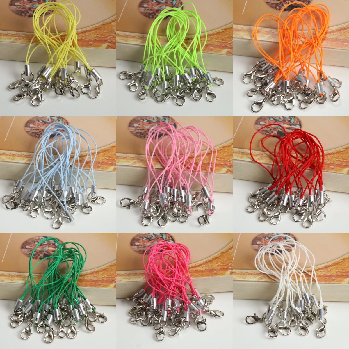 Simple Fashion Versatile Lanyard Suitable Key Card Holder Bag Pendant Hanging Student Daily Hanging Belt Ornament Accessories