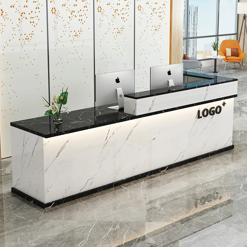 

Bar Luxury Reception Desks Modern Shop Beauty Industrial Restaurant Executive Reception Desks Display Bureau Trendy Furniture