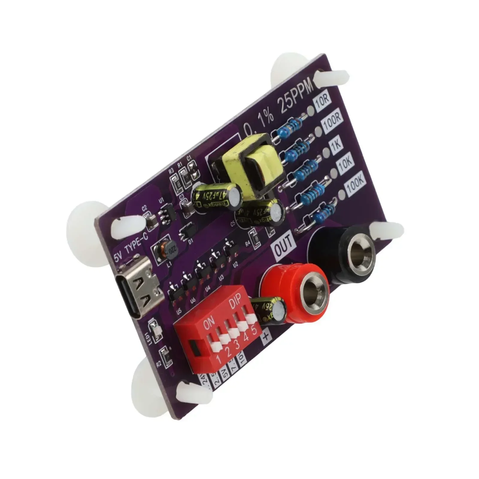 Accuracy Verification AD585 Voltage Reference Temperature Humidity Control Testing Reference Module Power Indication LED Light