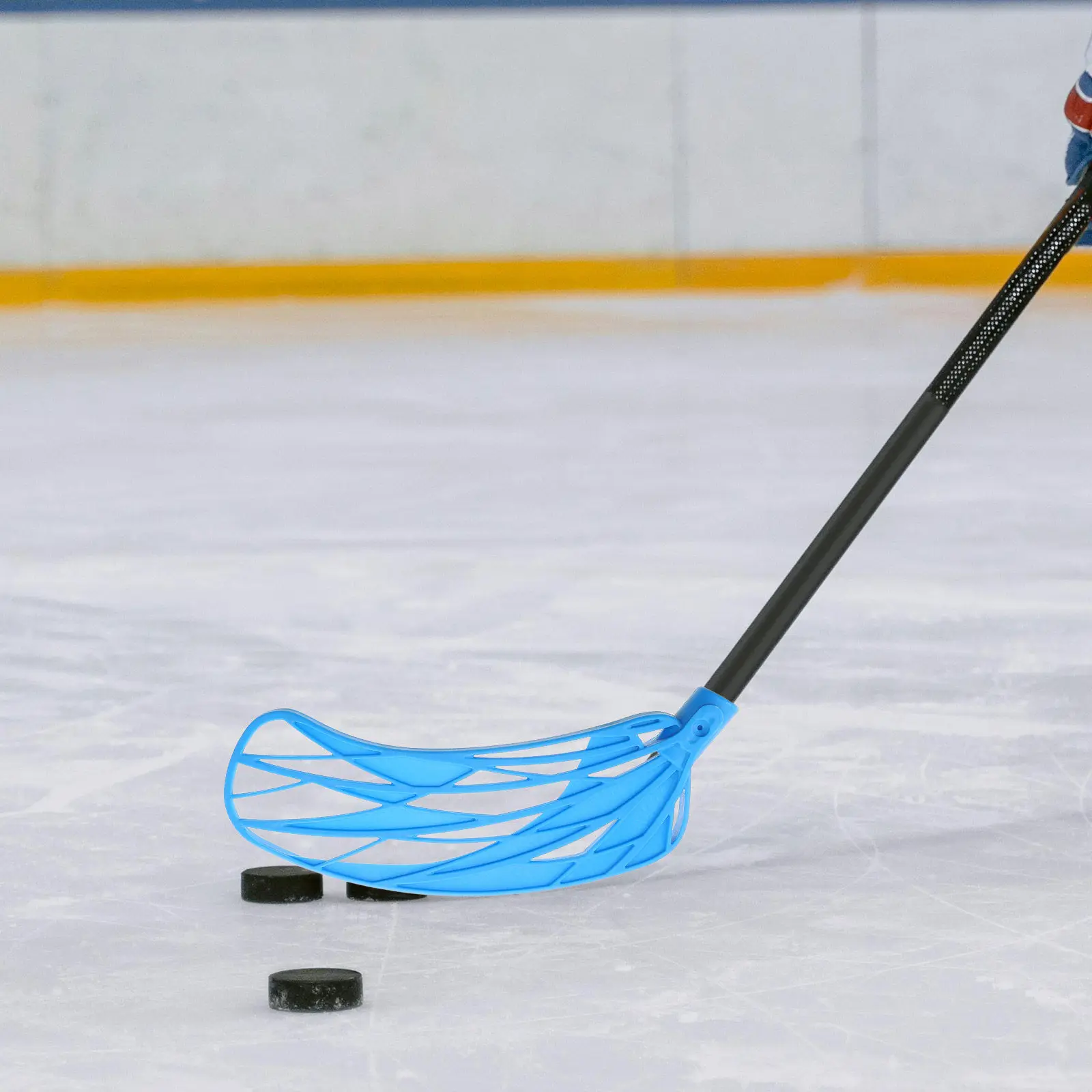 Inline Hockey Stick Blade Replacement Head – Dry Land Training, Improved Control & Passing, Beginner-Friendly