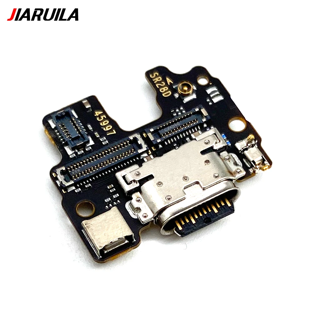 Tested For Moto Edge 30 Fusion / S30 Pro USB Port Charger Dock Plug Connector Charging Board FLex Cable Mic Microphone Board