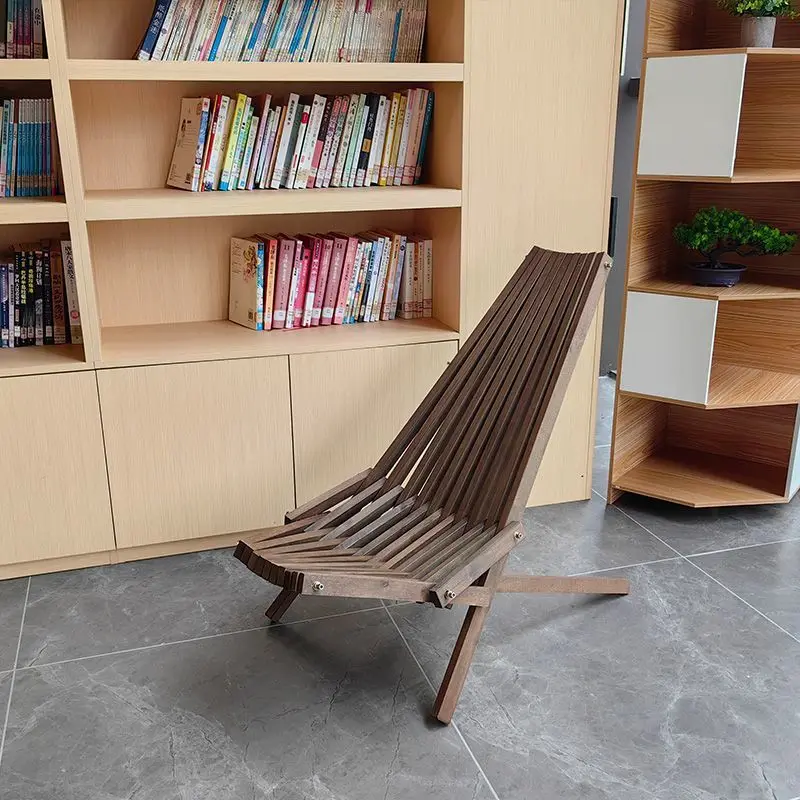 Folding Chair Leisure Chair Reclining Chair Villa  Hotel Farm Outdoor Courtyard