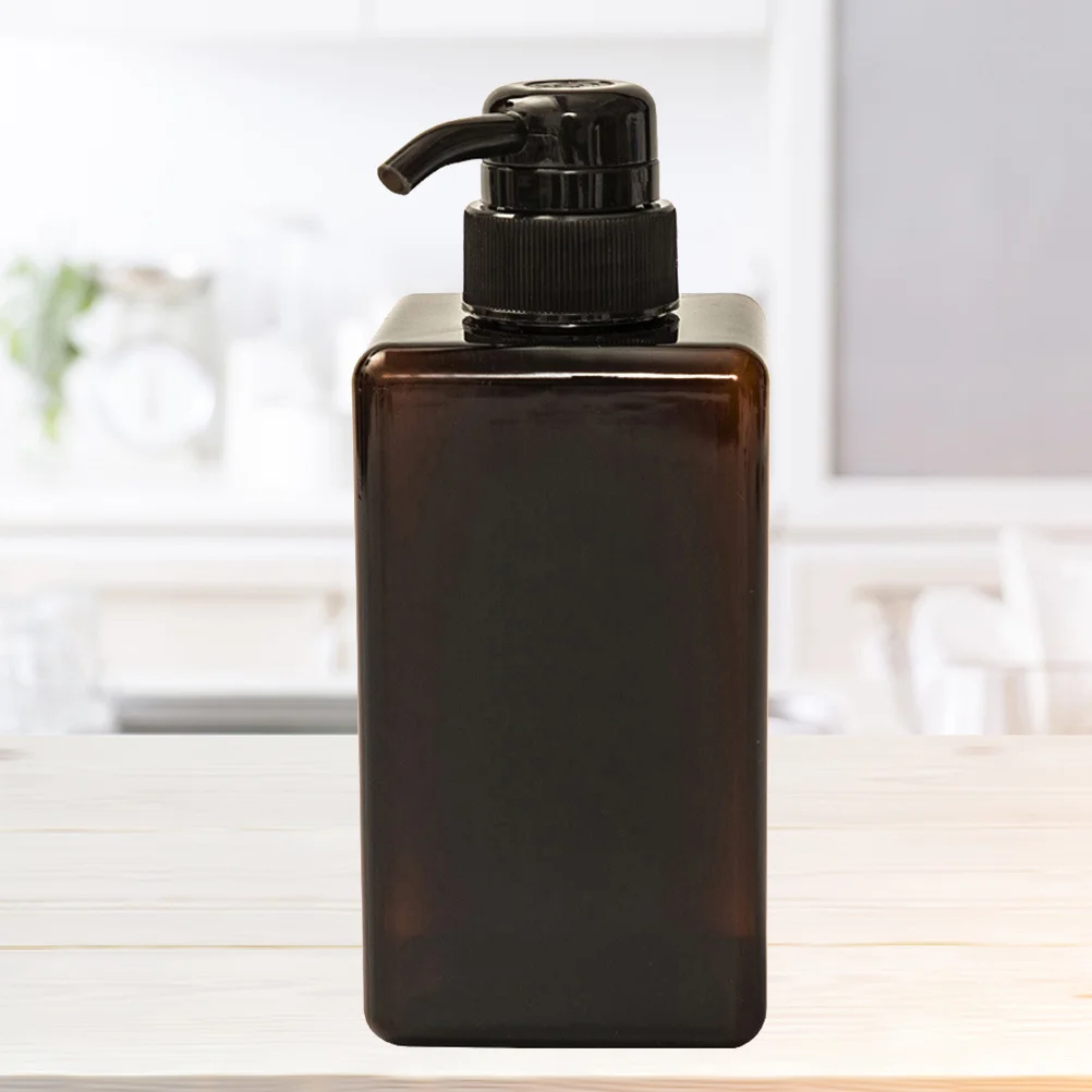 2 قطعة زجاجة توزيع الغسول إعادة الملء 450 مللي سعة كبيرة زجاجة مضخة بلاستيكية لمكيف الشامبو الصابون السائل فندق المنزل