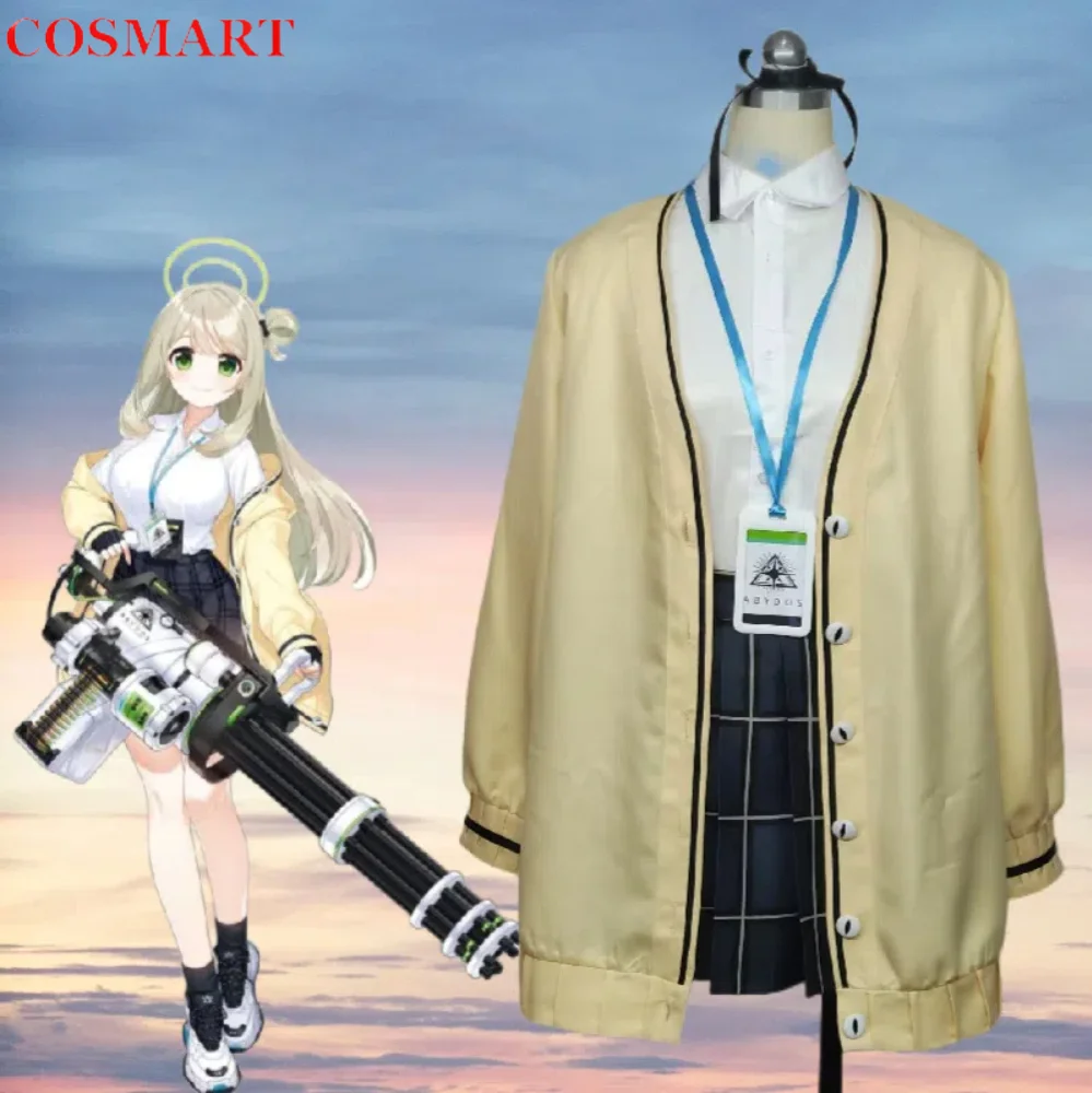 

COSMART Blue Archive Izayoi Nonomi Cosplay Costume Cos Game Anime Party Uniform Hallowen Play Role Clothes Clothing