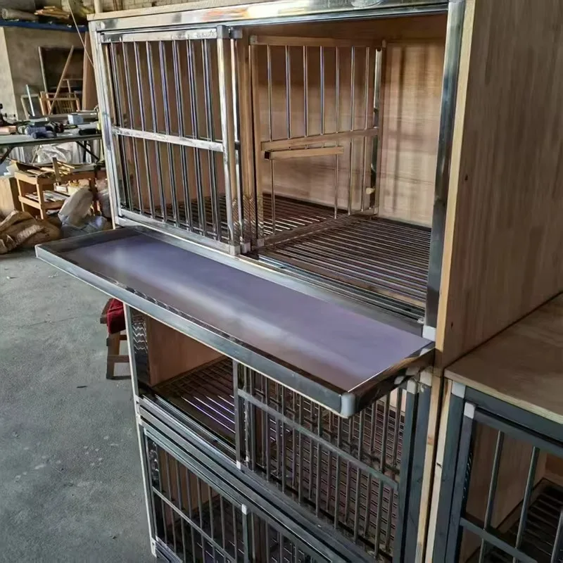 Multi-Use Easy Assembly Stainless Steel Pigeon Cage Ventilated Bird Loft