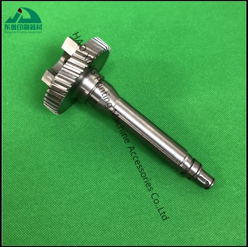 

For Heidelberg SM74 CD74 XL75 Printer parts Stainless Steel Gear Shaft 225x79x12mm Water Roller Gear Shaft L2.030.409 M2.030.013