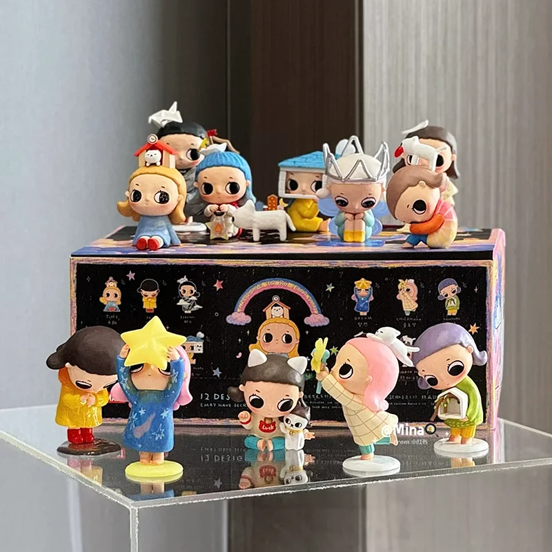 POP MART Nyota Growing Up By Your Way Series Trendy Blind Random Box Toys Mystery Box Guess Bag Action Figure Surprise Gift