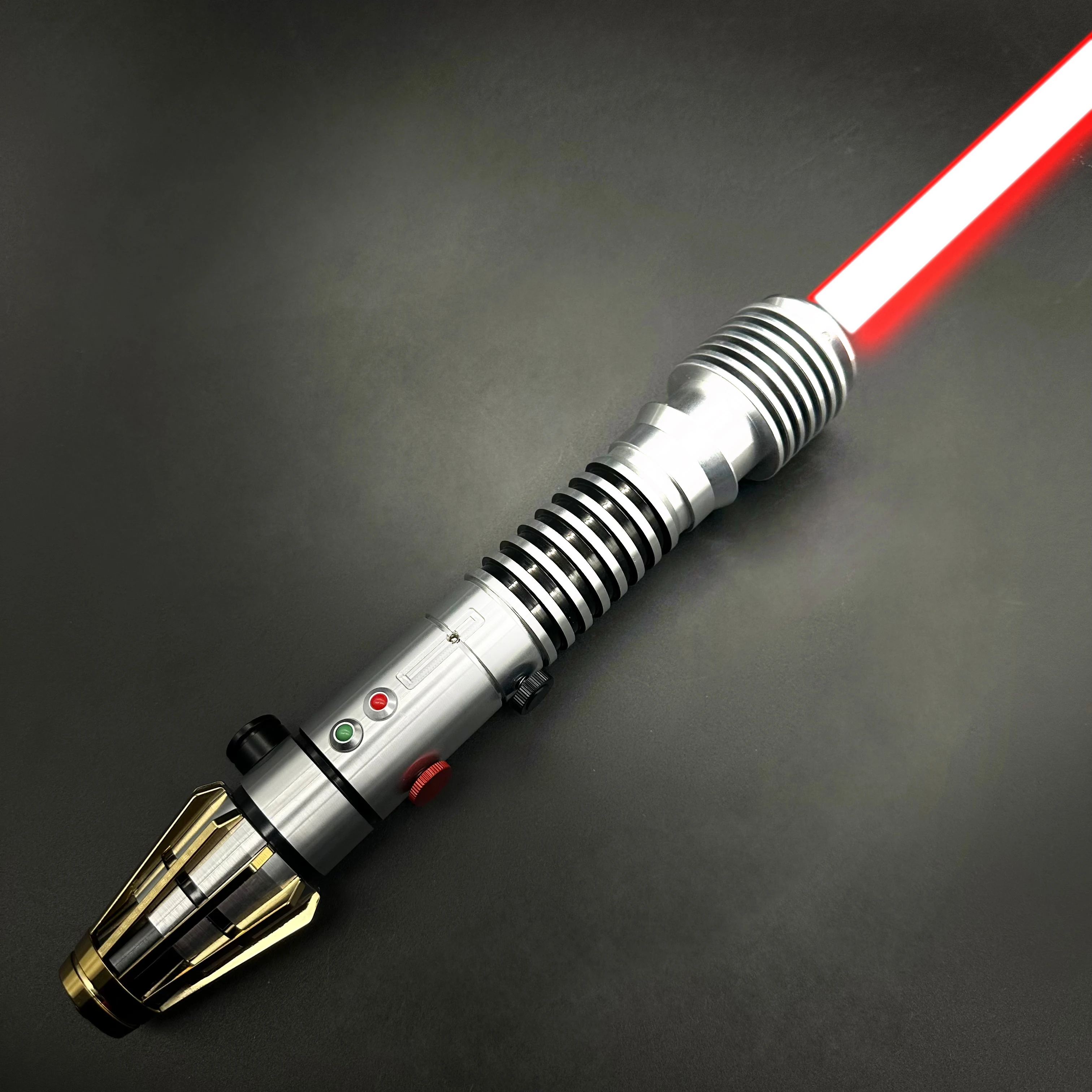 Luna Dark Lightsaber Heavy Dueling Neopixel Sensitive Smooth Swing RGB Pixel ของเล่นคอสเพลย์เกมภาพยนตร์