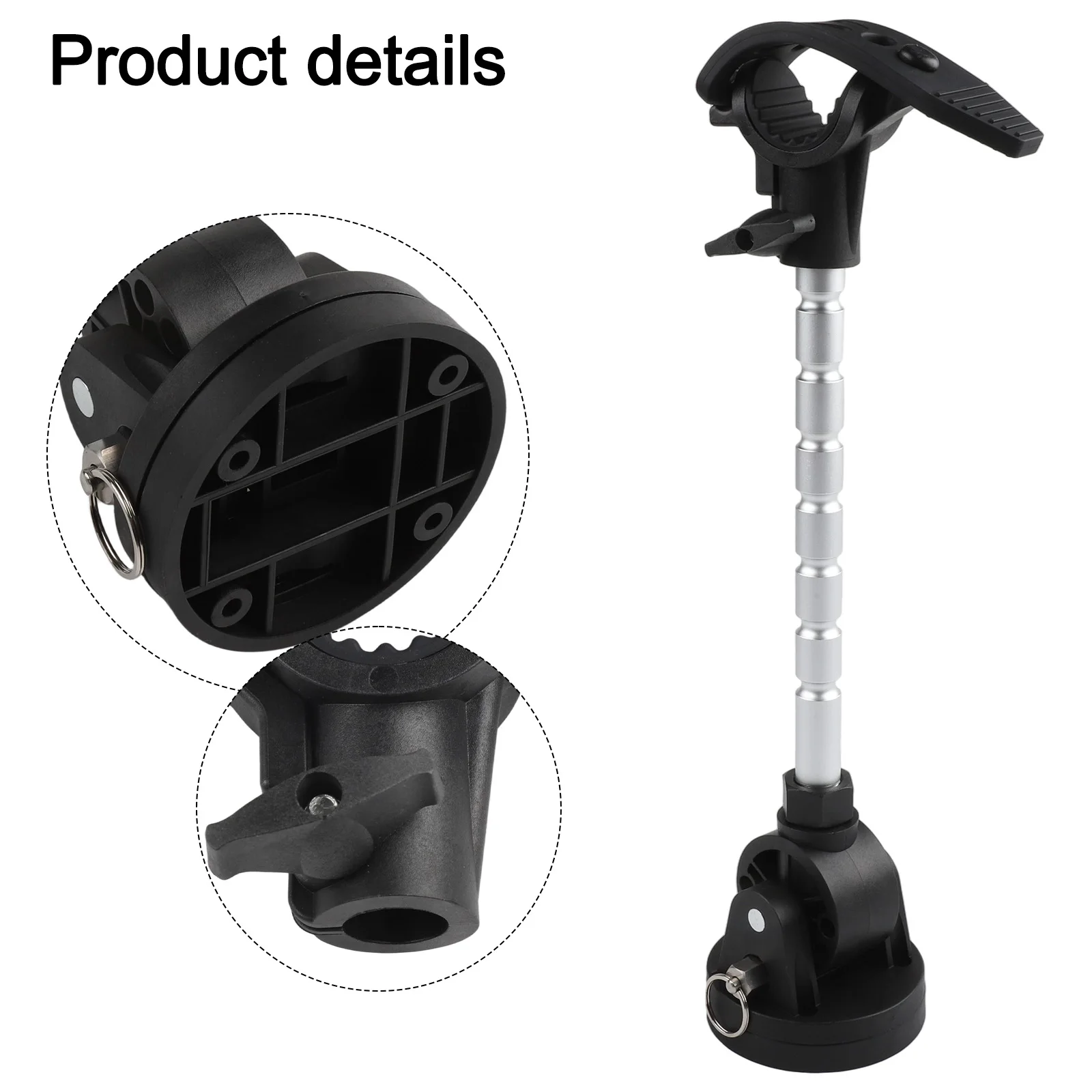 

Adjustable Mount Motor Shaft Mount Marine-Grade Aluminum Construction Adjustable Holder 180*100*100 Boat Stability
