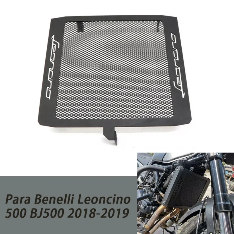 For Benelli Leoncino 500 BJ500 2018-2019 Motorcycle Radiator Protector, Protection Grille Cover, Tank Mesh, Suitable
