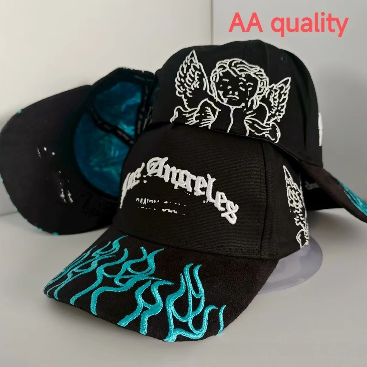 قابل للتعديل للجنسين الكتابة على الجدران AA المطرزة إلكتروني قبعة بيسبول الشارع نمط الشمس حماية قبعة الهيب هوب القطن الكتان المواد #2