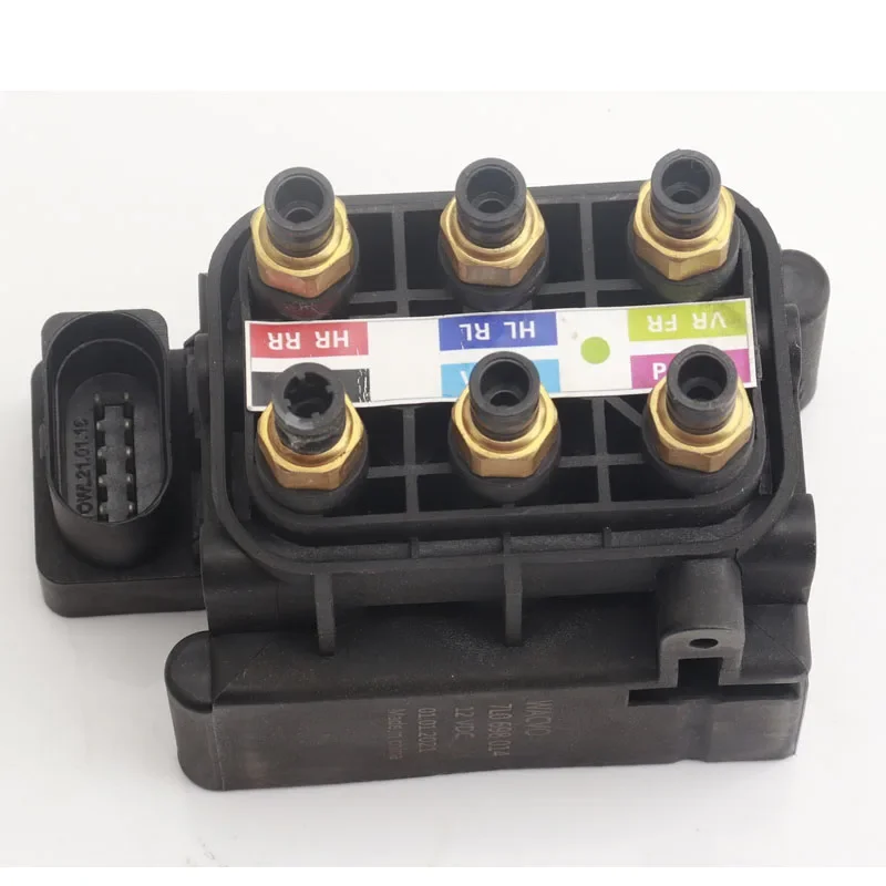 1pcs Air Suspension Compressor Solenoid Valve Block 7L0 698 014 7L0698014 7P0698014 For Audi Q7 Porsche Cayenne VW Touareg