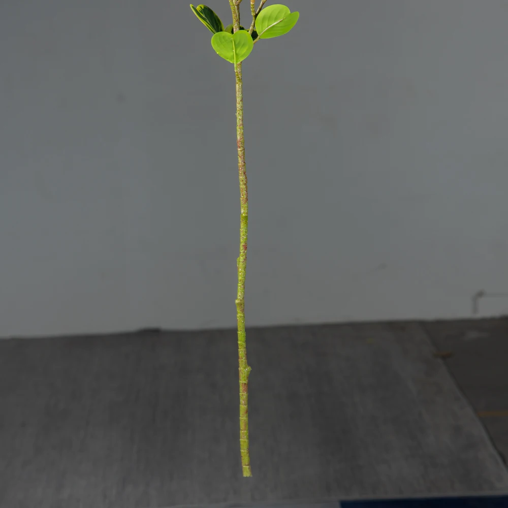 76-115cm Künstlicher Ficus-Baum Hoher Kunstbaum Tropische Grünpflanze Plastik-Banyan-Zweig für Heim Boden Geschäft Party Hochzeitsdekoration – Detail 9