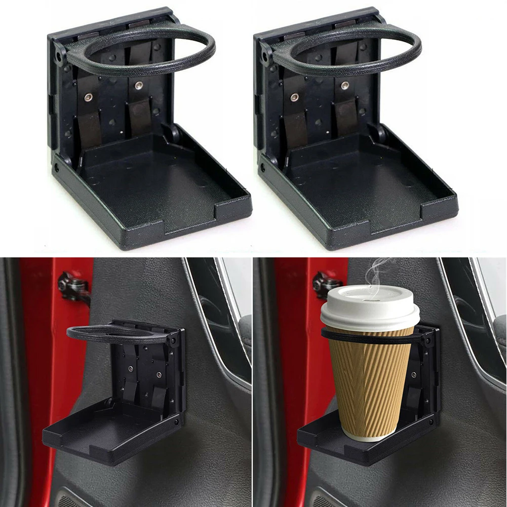 

2pcs Drink Holder Adjustable Folding Water Cup Support Stand Bottle Holder For Auto Car Truck Boat Cup Stand Cup Holder Foldable