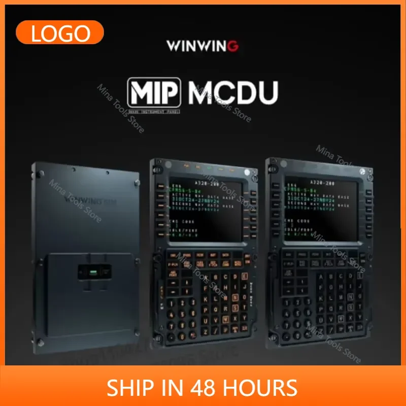 2026 Factory Direct Sales WINWING Flight Simulator MCDU Toliss Fenix Flight Control Display Civil Aviation Control Panel A320