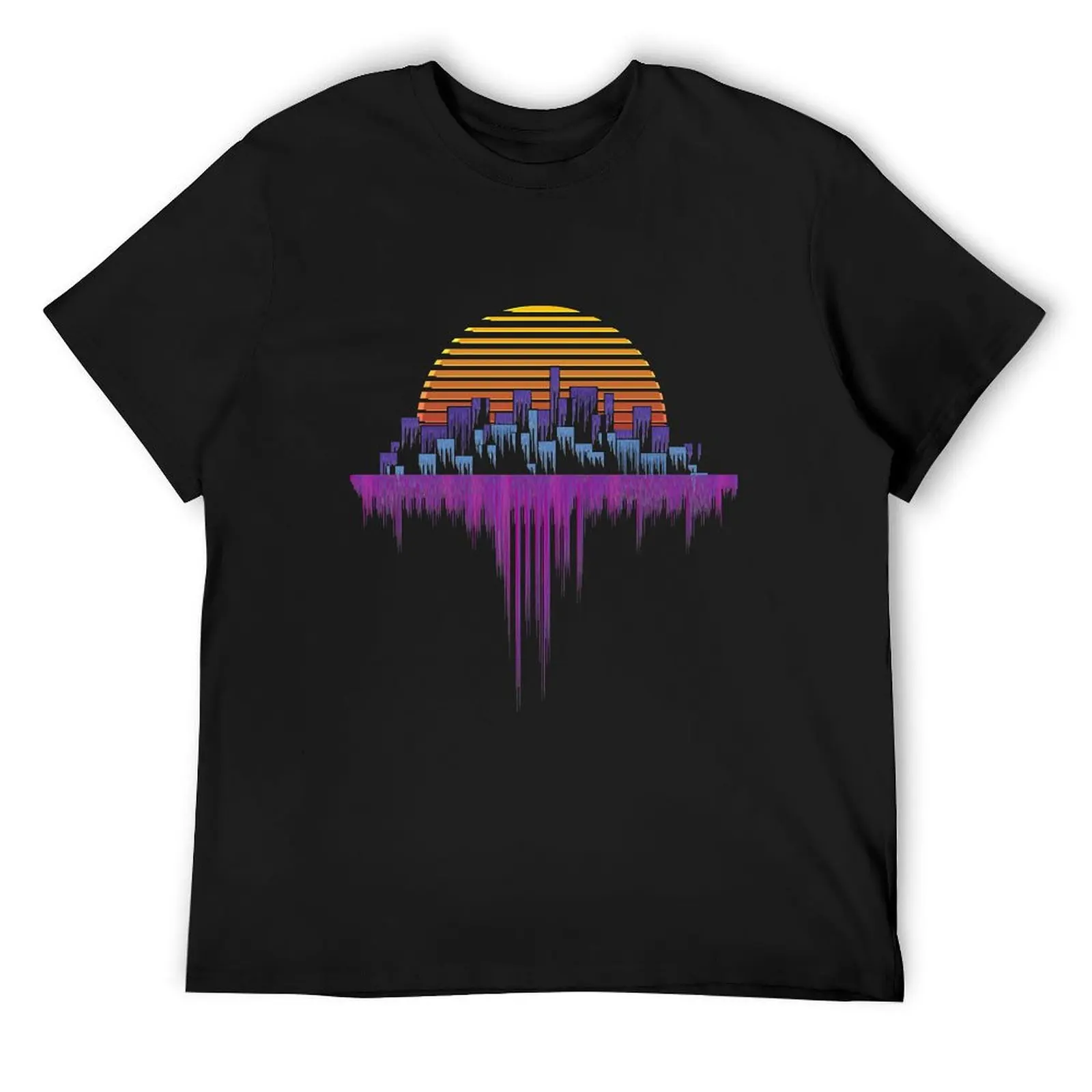 

Retro_wave City Sound_wave T-Shirt new gifts and t-shirts street wear custom t shirt T-shirt men