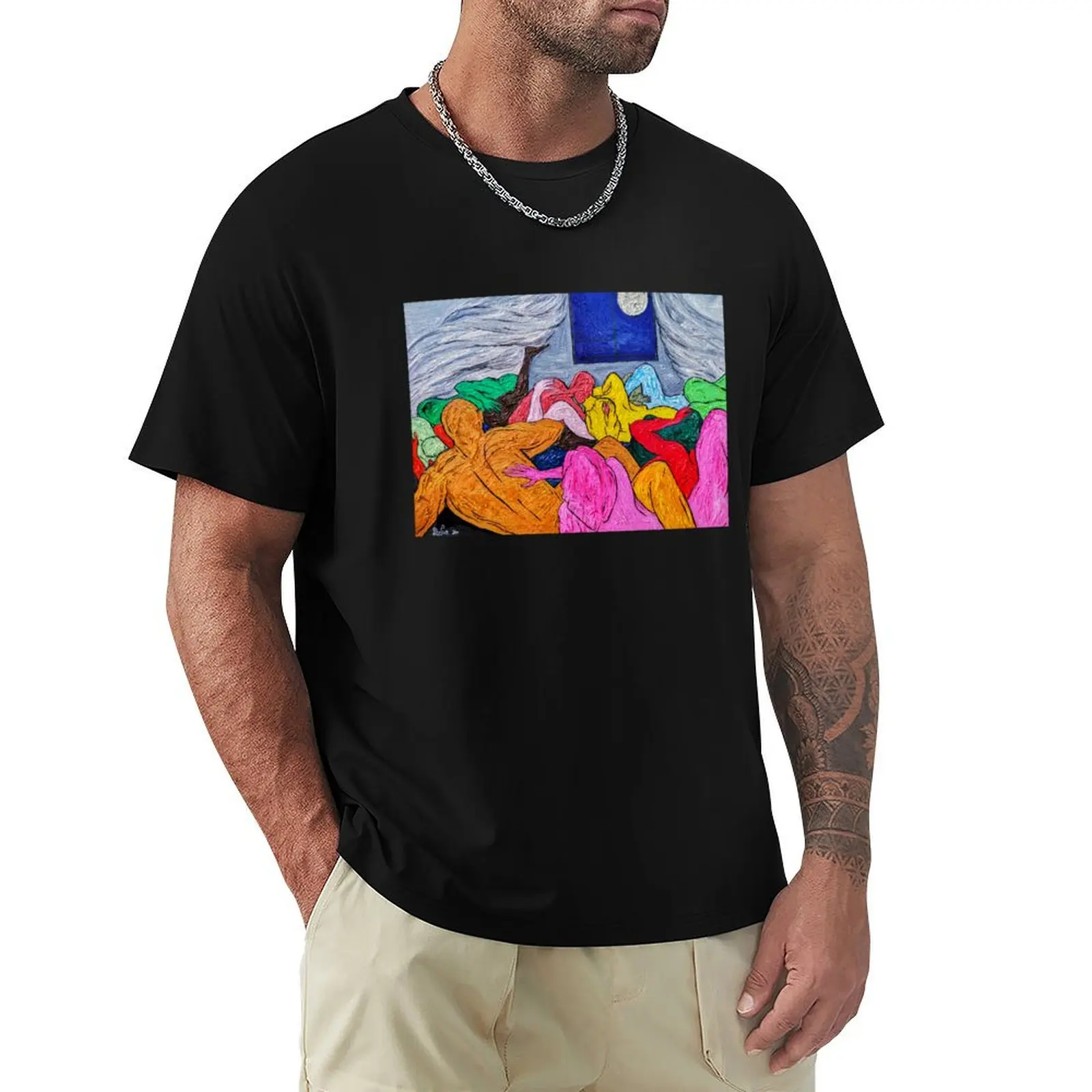 polyamory T-Shirt Casual Fashion Short Sleeve Cotton T-Shirt