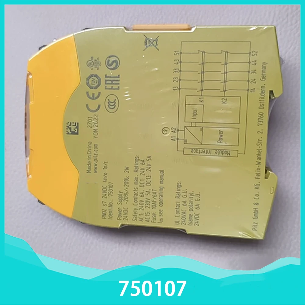 

750107 Реле безопасности PNOZ S7