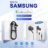 Original Type C Wired Headphones For Samsung Galaxy S23 S21 S22 Ultra Plus 3.5 MM Earbuds Earphones A54 A34 A53 A53 Accessories