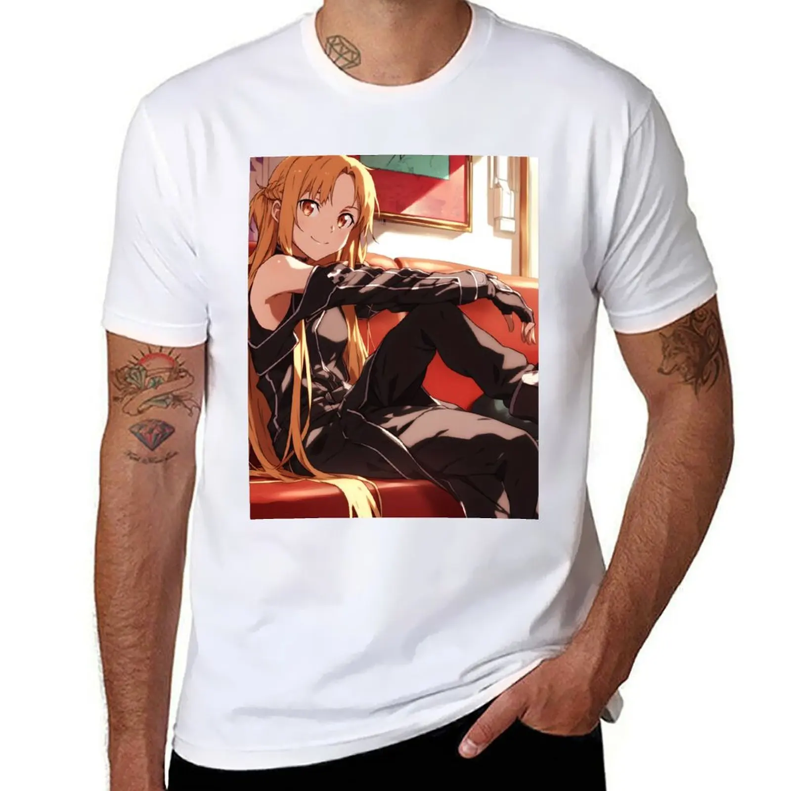 

Asuna - SAO 62 T-Shirt Man t-shirt sports fans funny t shirts for men