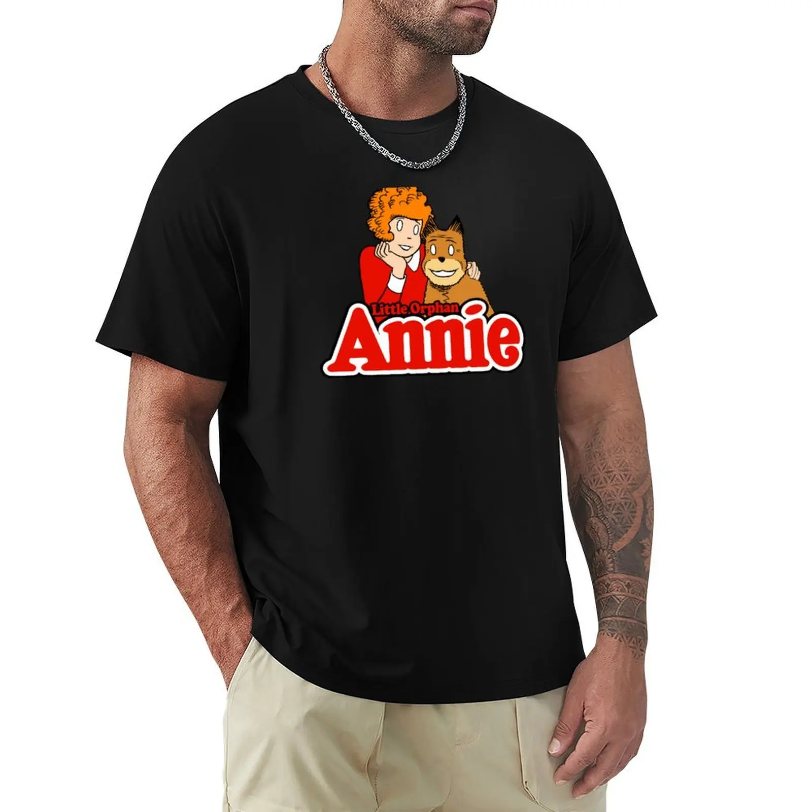 Little Orphan Annie T-Shirt anime t shirts for man T-Shirt