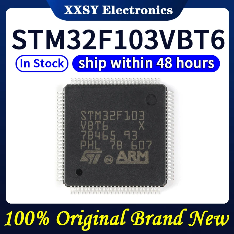 STM32F103RET6 STM32F103VBT6 STM32F103VCT6 STM32F103VET6 STM32F103ZET6 STM32F103T8U6 In stock 100% Original and New