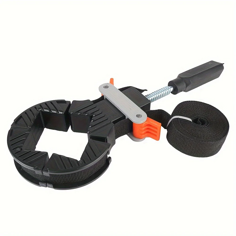 1 قطعة مشبك شريطي متعدد الوظائف دقيق، 90 °   الزاوية اليمنى، متينة وسريعة التعديل لمشاريع النجارة