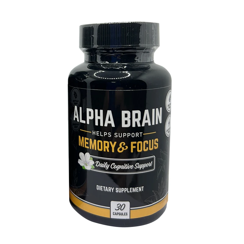 

1 Bottle 30 Pills Alpha GPC Intelligence Capsule Promotes Brain Supplementation Vegetarianism Capsule Health Food