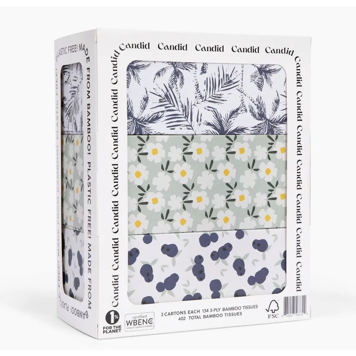 

Bamboo Facial Tissue - 3pk/134ct