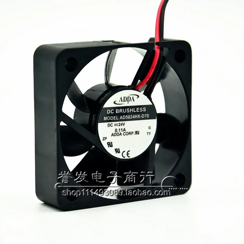 NEW ORIGINAL AD5024HX-D70 DC24V 0.11A 5015 50x50x15mm COOLING FAN RADIATOR