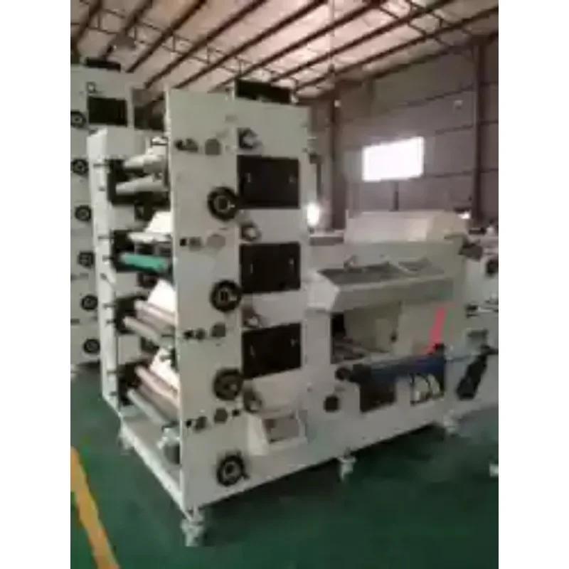 HDPE Bag Printing Machines HDPE Bag Eight Colour Flexographic Printing Machine