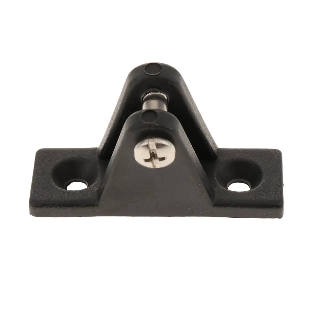 Boat Cover/Canopy Fitting 90 Degree Deck Mount Hinge Top Fittings Hardware