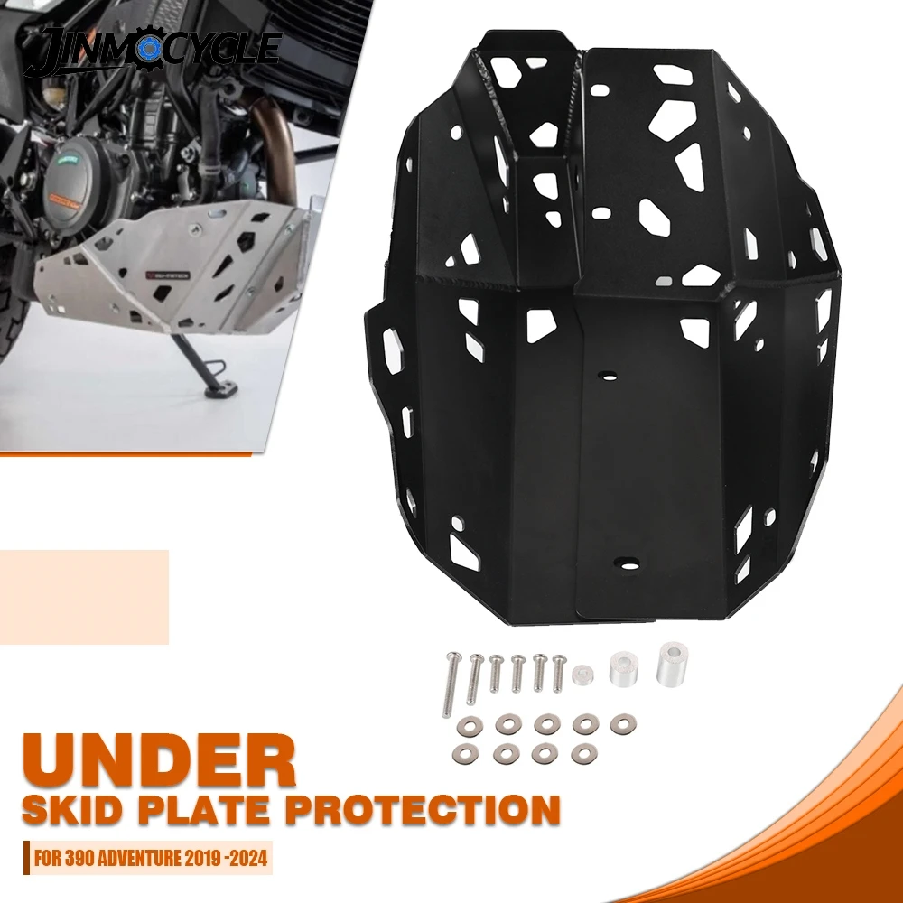 

FOR KTM 390 ADVENTURE 2019 2020 2021 2022 2023 2024 Motorcycle Engine Cover Skid Plate Bash Frame Belly Pan Sump Guard Protector