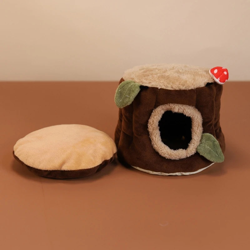 Nido caldo per uccelli, amaca sospesa, tenda invernale, letto a scomparsa in peluche per coniglietto riccio, facile da appendere