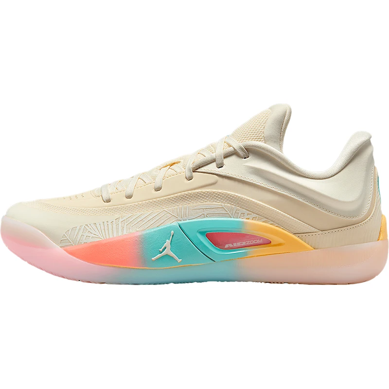 حذاء كرة السلة الأصلي للرجال من Nike JORDAN مبطن للتنفس FD0591-102 #5