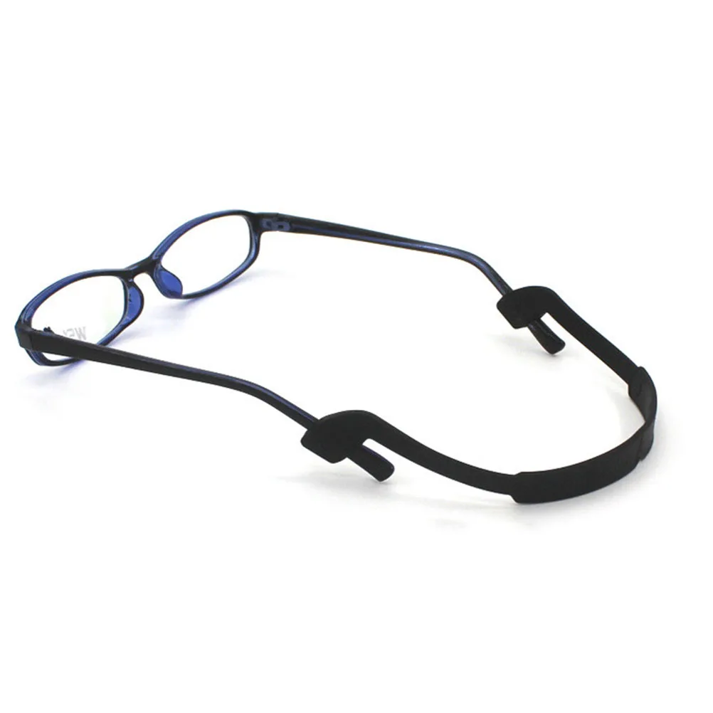 

2 Pcs Widened Non-slip Rope Man Glasses Spectacle Retainers Silica Gel Eyeglasses Lanyard Ropes