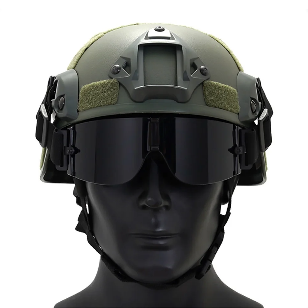 Military enthusiast CS equipment glasses X800 rail version tactical wind goggles three lens shooting outdoor explosion-proof gog