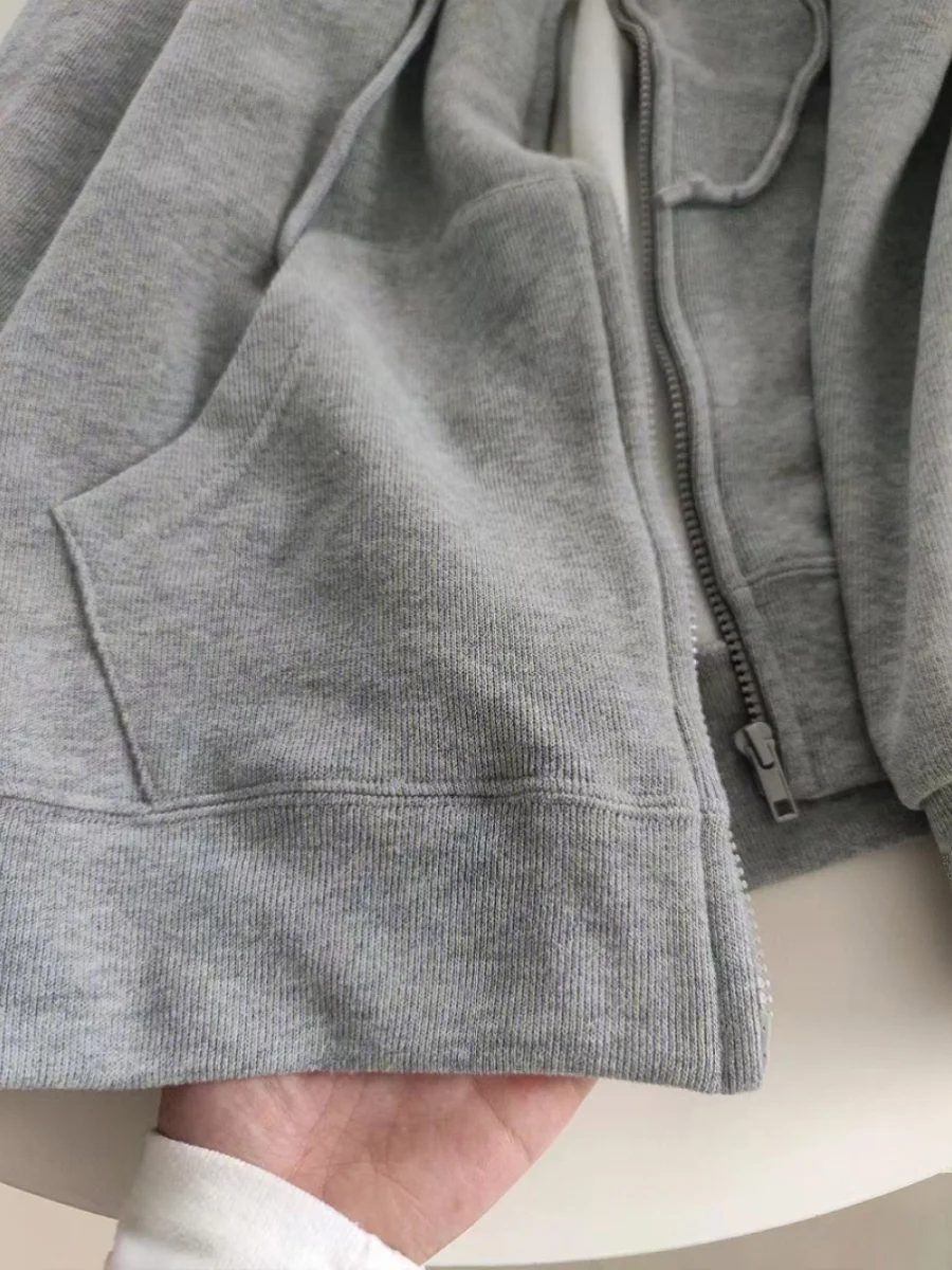 

Толстовки с капюшоном, женская одежда Y2K, милая дорожная осенне-зимняя подкладка, термовязание плюс рабочая форма, консервативная средняя школа, консервативный стиль