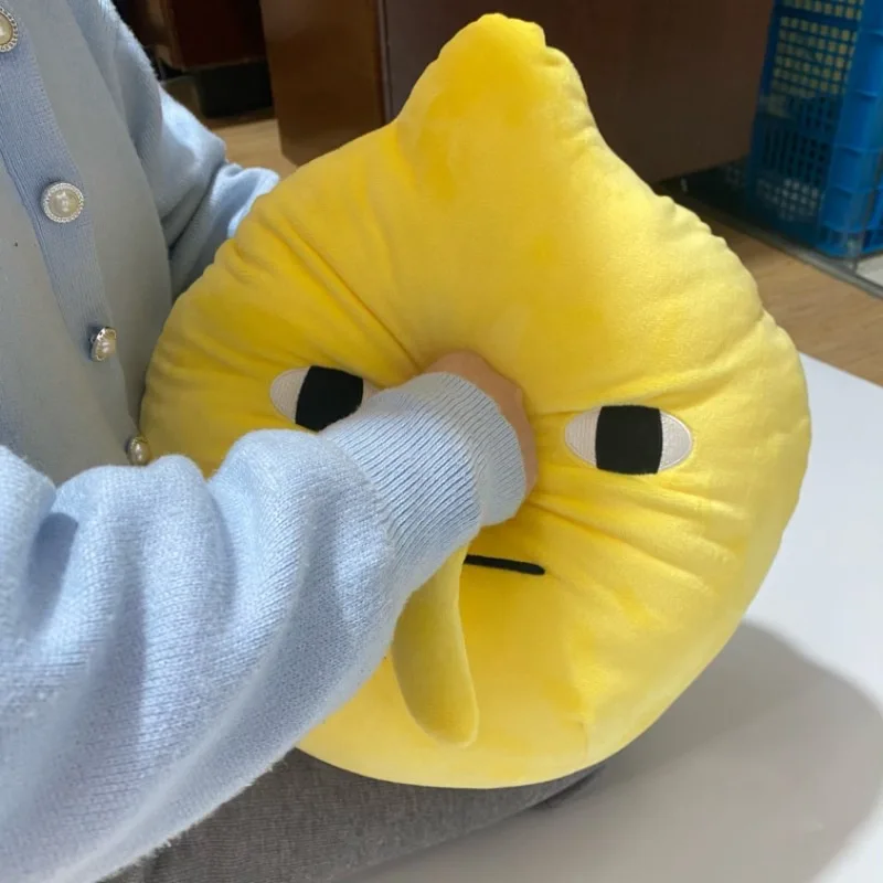 Sour Lemon Earl Pillow With Cunning Smile - Plush Throw Blanket & Cushion 2-In-1, Soft Official Quality Cartoon Character Gift
