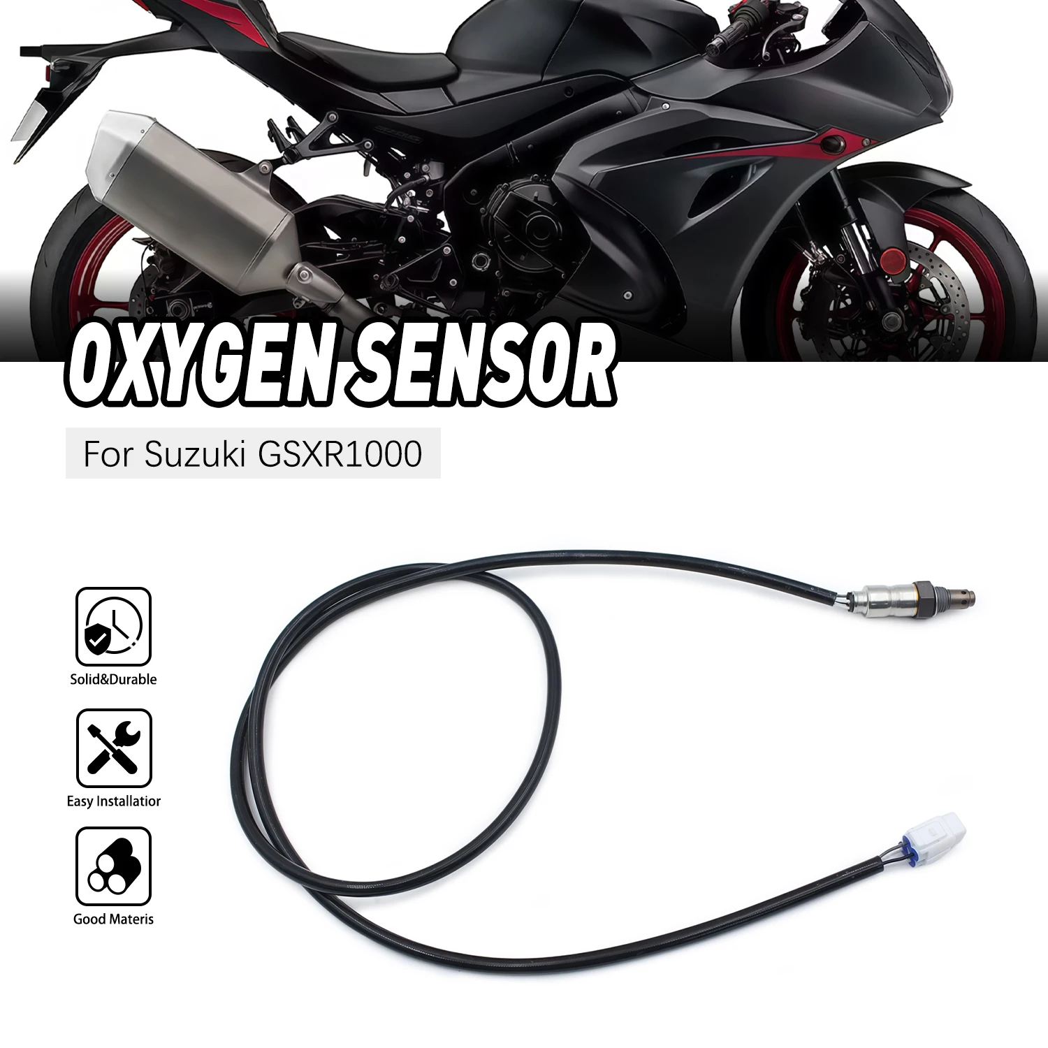 

For Suzuki GSXR1000 Bandit 1250S SFV650 GSXR750 Pikes Peak Oxygen Sensor Motorcycle Accessories Motorbike