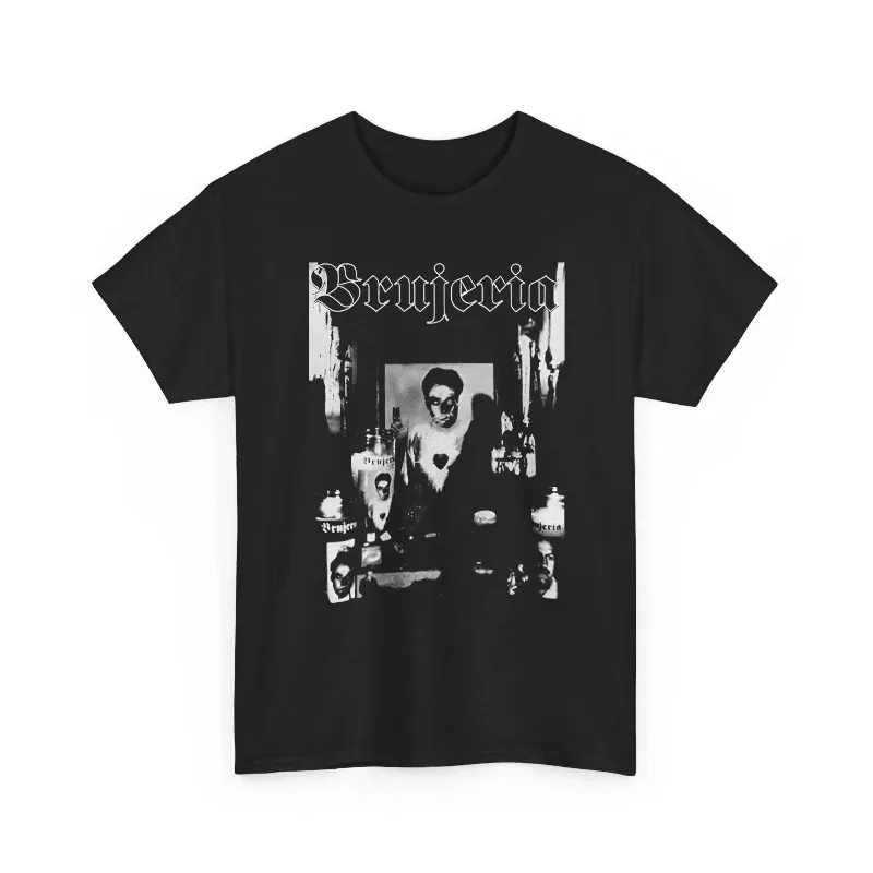 Brujeria T-Shir, Brujerizmo Album Art Tee, Grindcore Death Metal Shirt, Napalm Death Bolt Thrower Style Unisex Heavy Cotton Band